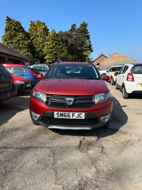 DACIA SANDERO STEPWAY 2016 (66) at Peter Milnes Motors Ltd Filey