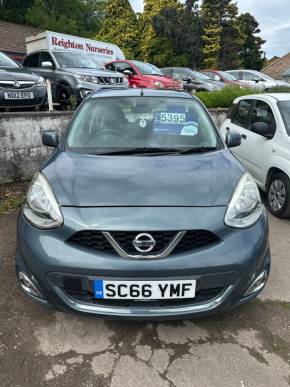 NISSAN MICRA 2016 (66) at Peter Milnes Motors Ltd Filey