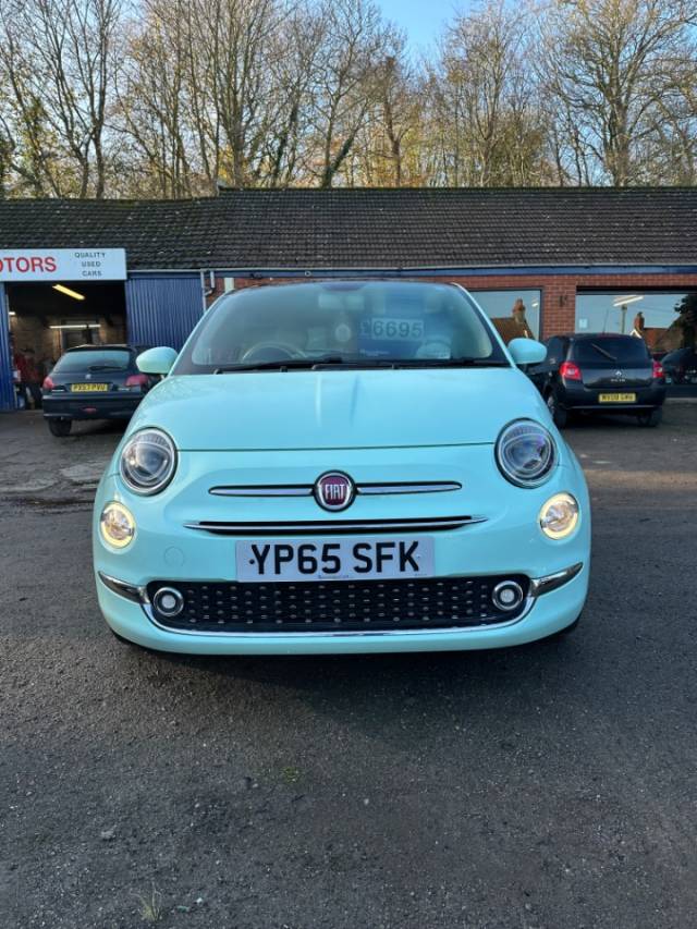 Fiat 500 1.2 Lounge 3dr Hatchback Petrol Green
