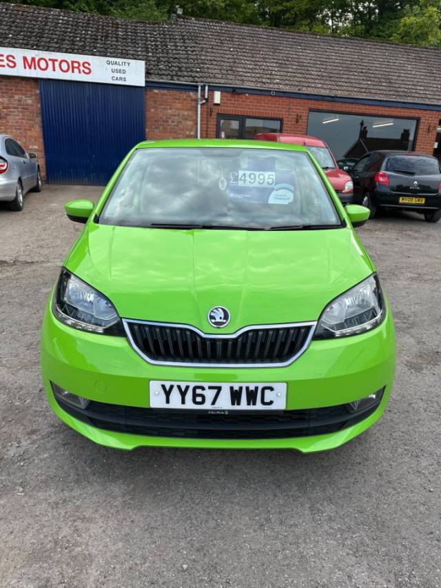Skoda Citigo 1.0 MPI Colour Edition 5dr Hatchback Petrol Green