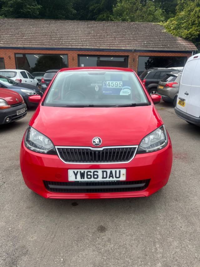 Skoda Citigo 1.0 MPI SE 5dr Hatchback Petrol Red