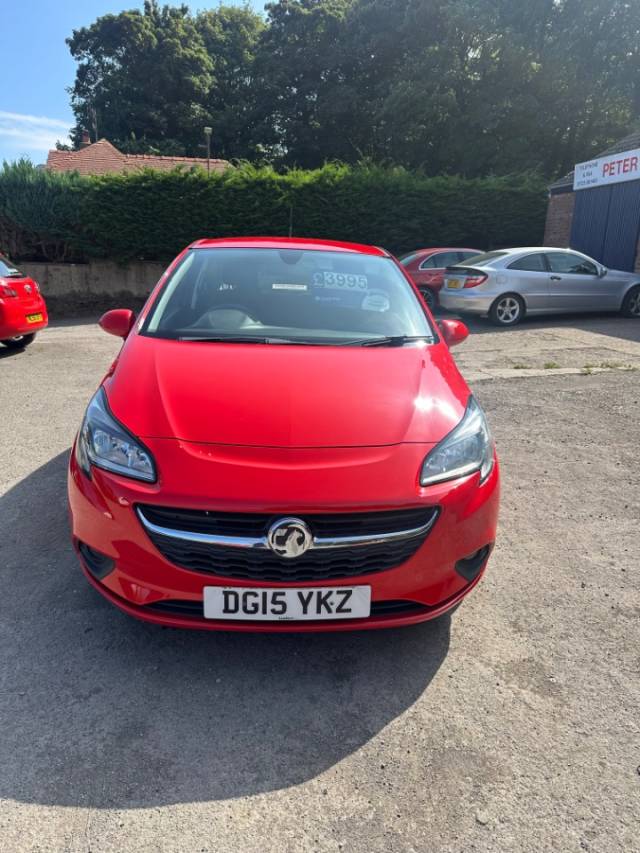 Vauxhall Corsa 1.2 Excite 3dr [AC] Hatchback Petrol Red