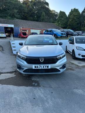 DACIA SANDERO at Peter Milnes Motors Ltd Filey