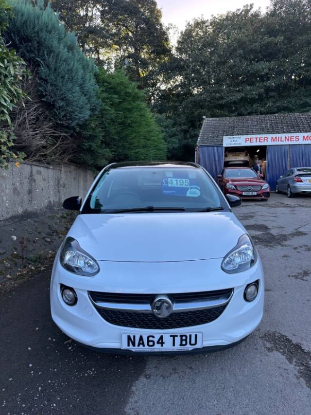Vauxhall Adam 1.2i Glam 3dr Hatchback Petrol White